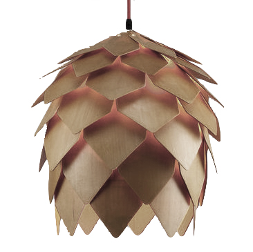 Подвесной светильник Crimea Pine Cone natural wood D40 Подвесной светильник Crimea Pine Cone natural wood D40