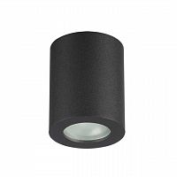 ODEON LIGHT 3572/1C HIGHTECH ODL18 327 черный Потолочный накладной светильник IP44 GU10 1*50W 220V AQUANA