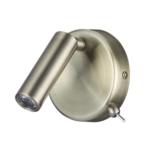 LUMION 5222/3WL LEDIO LN22 000 бронза Бра с выкл. LED 3W 3000K 220V CHASE