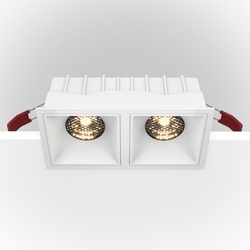 Встраиваемый светильник Maytoni Technical Alfa DL043-02-15W4K-D-SQ-W фото 5