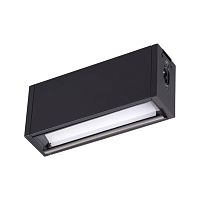 NOVOTECH 358104 OVER NT19 143 черный Светильник Волвошер IP20 LED 4000K 5W 24V RATIO