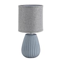 LUMION 8161/1T COUNTY LN26 502 серый, керамика/текстиль Настольная лампа E14 1*40W 220V ASELA
