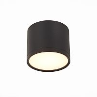 ST113.432.09 Светильник потолочный Черный LED 1*9W 3000K 702Lm Ra>80 120° IP20 D88xH75 170-240V
