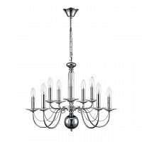 LUMION 8034/10 CLASSI LN26 082 хром, металл/стекло Люстра подвесная Е14 10*40W 220V INCANTO