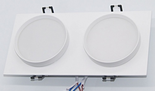 Встраиваемый светильник Maytoni Technical Hoop DL086-02-GX53-SQ-W фото 7