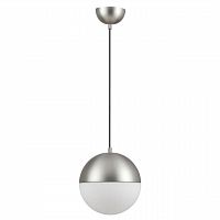 4959/1A PENDANT ODL22 000 мат.никель/металл/белый/стекло Подвес E27 1*40W PINGA