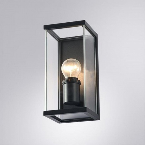 Уличный настенный светильник Arte Lamp POT A1631AL-1BK фото 2