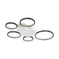 LUMION 5254/99CL LEDIO LN26 292 белый, черный Люстра потолочная диммир. с ДУ LED 126W 220V NORBERT