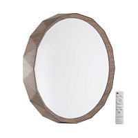 SONEX 7637/EL BASICA SN 169 Светильник пластик/кор. под дер LED 70Вт 3000-6000K D485 IP43 пульт ДУ ZIF WOOD