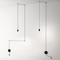 Подвесной светильник VIA Wireflow polyhedral 0347 Free-Form pendant lamp