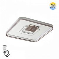 SONEX 7786/85L PIKO LED SN 607 Светильник металл/белый/бронза LED 85Вт 3000-6500K 490х490 IP20 пульт ДУ GEMINI