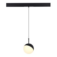 ST681.436.07 Магнитный трековый светильник Черный LED 1*7W 3000K Lm Ra90 120° IP20 D100xH- 48V