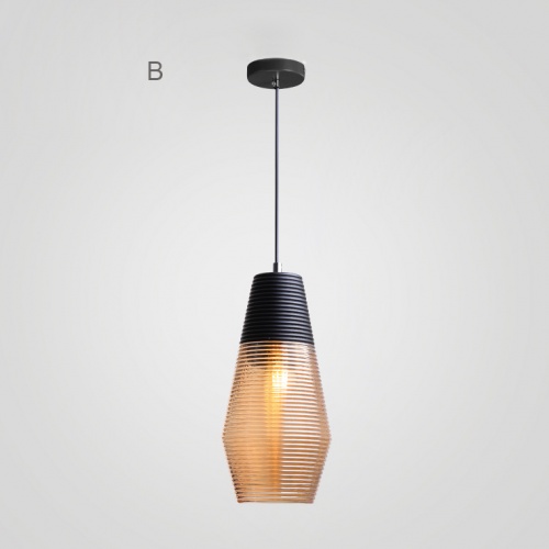 Подвесной светильник RENORD D10 black amber фото 2 Подвесной светильник RENORD D10 black amber фото 2