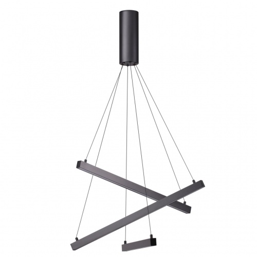 ODEON LIGHT 3860/39B L-VISION ODL20 000 черный/металл Подвесной светильник LED 3000K 39W 220V COMETA