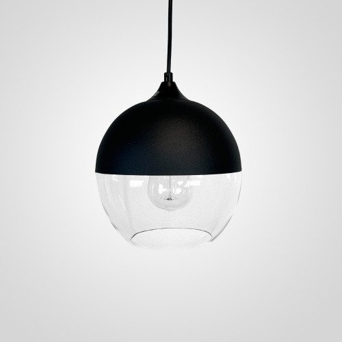 Подвесной светильник NORD C D20 Black/Transparent фото 2 Подвесной светильник NORD C D20 Black/Transparent фото 2