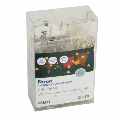 Гирлянда с насадками Feron CL589 51446 фото 7 Гирлянда с насадками Feron CL589 51446 фото 7