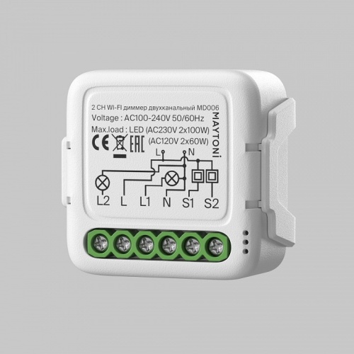 Контроллер-диммер Wi-Fi для смартфонов и планшетов Maytoni Technical MD006 фото 2 Контроллер-диммер Wi-Fi для смартфонов и планшетов Maytoni Technical MD006 фото 2