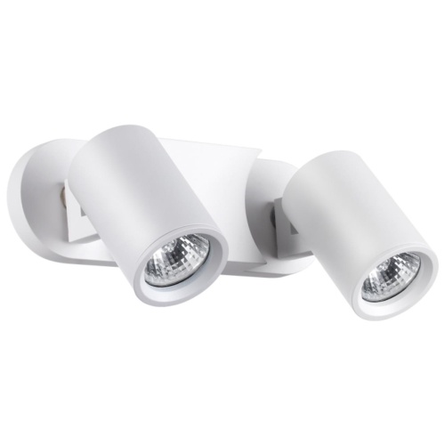 NOVOTECH 370651 OVER NT19 476 белый Светильник накладной IP20 GU10 2*50W 220V GUSTO