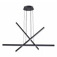 ODEON LIGHT 3890/48L L-VISION ODL20 311 черный/металл Подвесной светильник LED 4000K 48W 220V RUDY