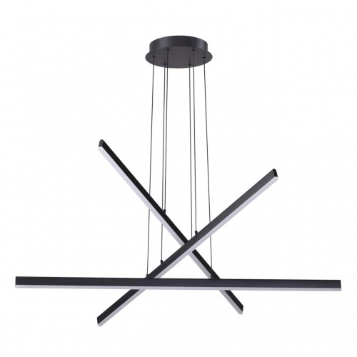 ODEON LIGHT 3890/48L L-VISION ODL20 311 черный/металл Подвесной светильник LED 4000K 48W 220V RUDY