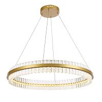SL383.223.01 Светильник подвесной ST-Luce Матовое золото/Прозрачный LED 1*60W 3000K
