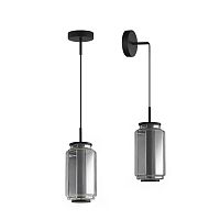 ODEON LIGHT EXCLUSIVE 5408/11L HIGHTECH ODL_EX24 103 черный/дымчатый/металл/стекло/акрил Подвесной светильник LED 11W 3000K 720Лм JAM