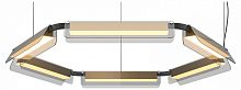 Подвесная люстра Maytoni Flat MOD296PL-L60BS3K
