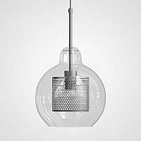 Подвесной светильник CATCH F pear silver D25