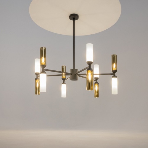 Люстра на штанге Maytoni Memory MOD177PL-12G фото 2