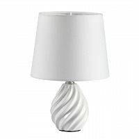 LUMION 8143/1T MODERNI LN26 492 белый, керамика/текстиль Настольная лампа Е27 1*60W 220V KEILA