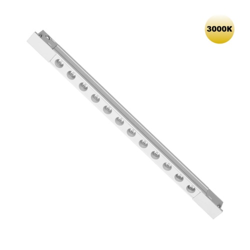 NOVOTECH 359510 SHINO NT24 162 белый Трековый светильник для низковольт. шинопровода арт.135179-135180 IP20 LED 12W 48V 3000K 580Лм FLUM