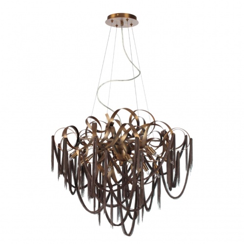 ODEON LIGHT 5066/12 HALL ODL24 527 античн.бронза/коричневый/металл/металл Люстра G9 12*40W CHAINY