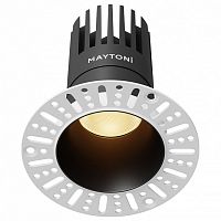 Встраиваемый светильник Maytoni Technical Dip DL122-15W-2.7K-TRS-B