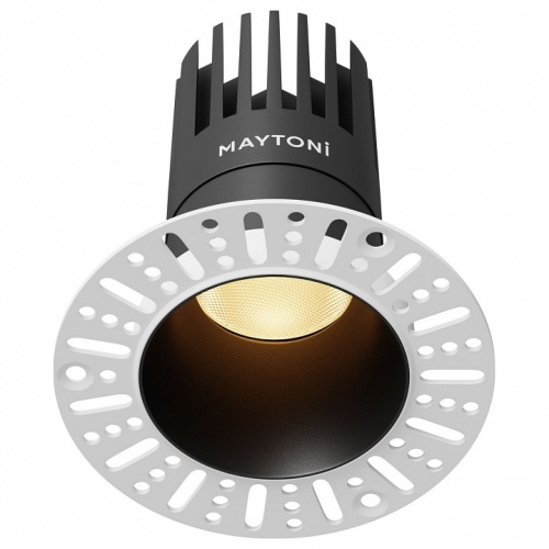 Встраиваемый светильник Maytoni Technical Dip DL122-15W-2.7K-TRS-B