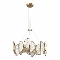 ODEON LIGHT EXCLUSIVE 5447/40L L-VISION ODL_EX25 085 Люстра бронзовый/металл/акрил/искусственный алебастр IP20 LED 40W 3000K 220V TOSCANA