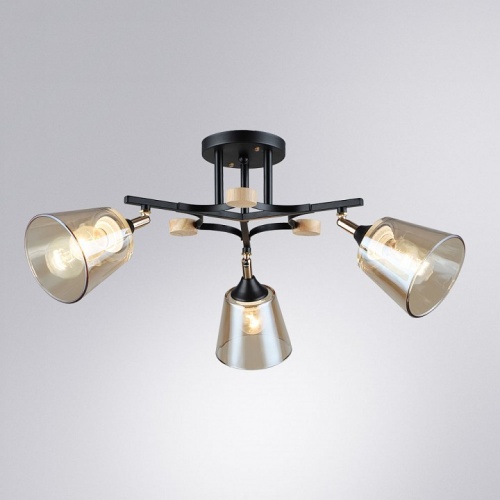 Потолочная люстра Arte Lamp GLASSY A5078PL-3BK фото 2 Потолочная люстра Arte Lamp GLASSY A5078PL-3BK фото 2