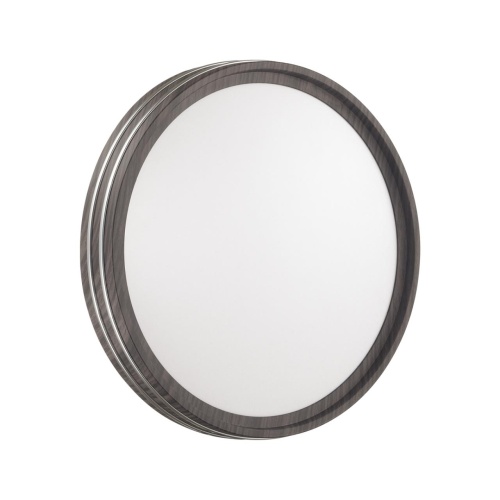 SONEX 7604/DL PALE SN 176 Светильник пластик/белый/венге/хром LED 48Вт 4000К D390 IP43 TROSTO