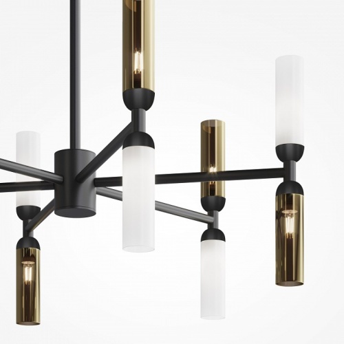 Люстра на штанге Maytoni Memory MOD177PL-12G фото 4