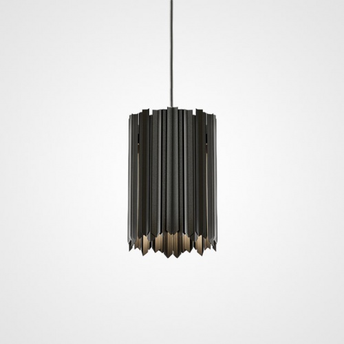 Подвесной светильник Tom Kirk Facet Pendant Gold фото 4