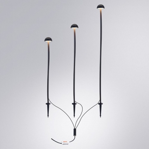 Грунтовый светильник Arte Lamp MOTUS A1081PA-3BK фото 2 Грунтовый светильник Arte Lamp MOTUS A1081PA-3BK фото 2