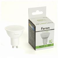 Лампа светодиодная Feron LB-24 GU10 5Вт 4000K 51216
