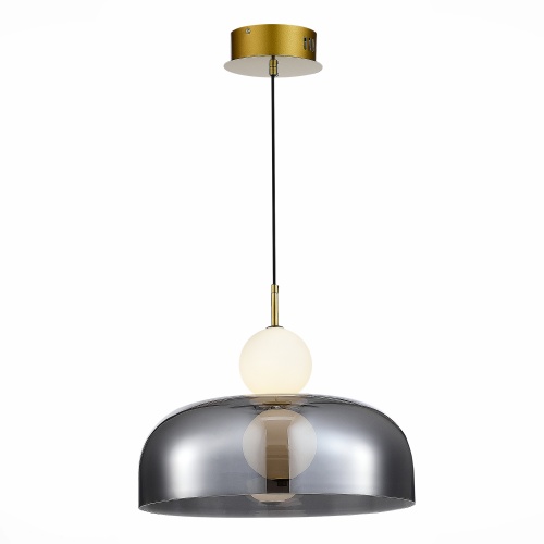 SL6112.203.07 Подвес ST-Luce Золотистый/Молочно-белый,Прозрачно-Дымчатый LED 1*7W SL6112.203.07 Подвес ST-Luce Золотистый/Молочно-белый,Прозрачно-Дымчатый LED 1*7W