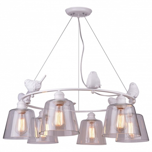 Подвесная люстра Arte Lamp PASSERO A4289LM-6WH фото 2