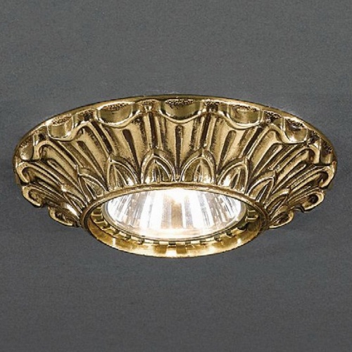 Встраиваемый светильник Reccagni Angelo 1077 SPOT 1077 ORO фото 2