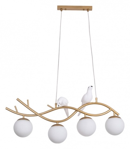 Подвесная люстра Arte Lamp ELTANIN A3422SP-4GO фото 2