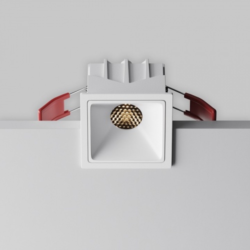 Встраиваемый светильник Maytoni Technical Alfa LED DL043-01-10W3K-SQ-W-1 фото 2 Встраиваемый светильник Maytoni Technical Alfa LED DL043-01-10W3K-SQ-W-1 фото 2