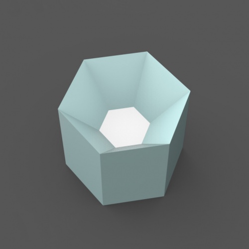 Потолочный светильник HEXAGON B H15 Blue фото 10 Потолочный светильник HEXAGON B H15 Blue фото 10