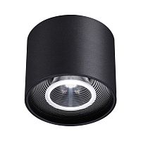 NOVOTECH 358792 OVER NT21 356 черный Светильник накладной светодиодный IP20 LED 15W 4000K 1600Лм 110-265V BIND