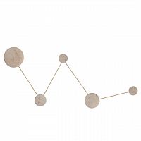 ODEON LIGHT 6625/25WL HIGHTECH ODL24 177 Настенный светильник бежевый/металл/камень (травертин) IP20 LED 24W 3000K 220V TRAVERTINO