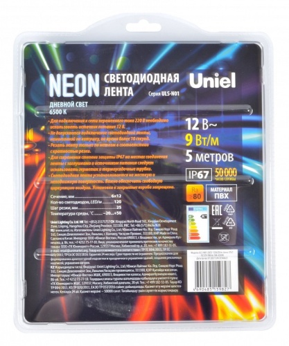 Лента светодиодная Uniel Neon ULS-N01 UL-00009084 фото 3